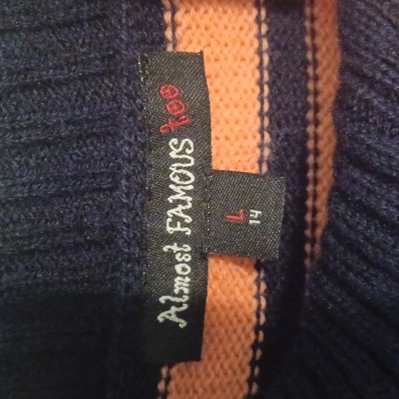 Girls Sweater Dress - Picture 3 of 3